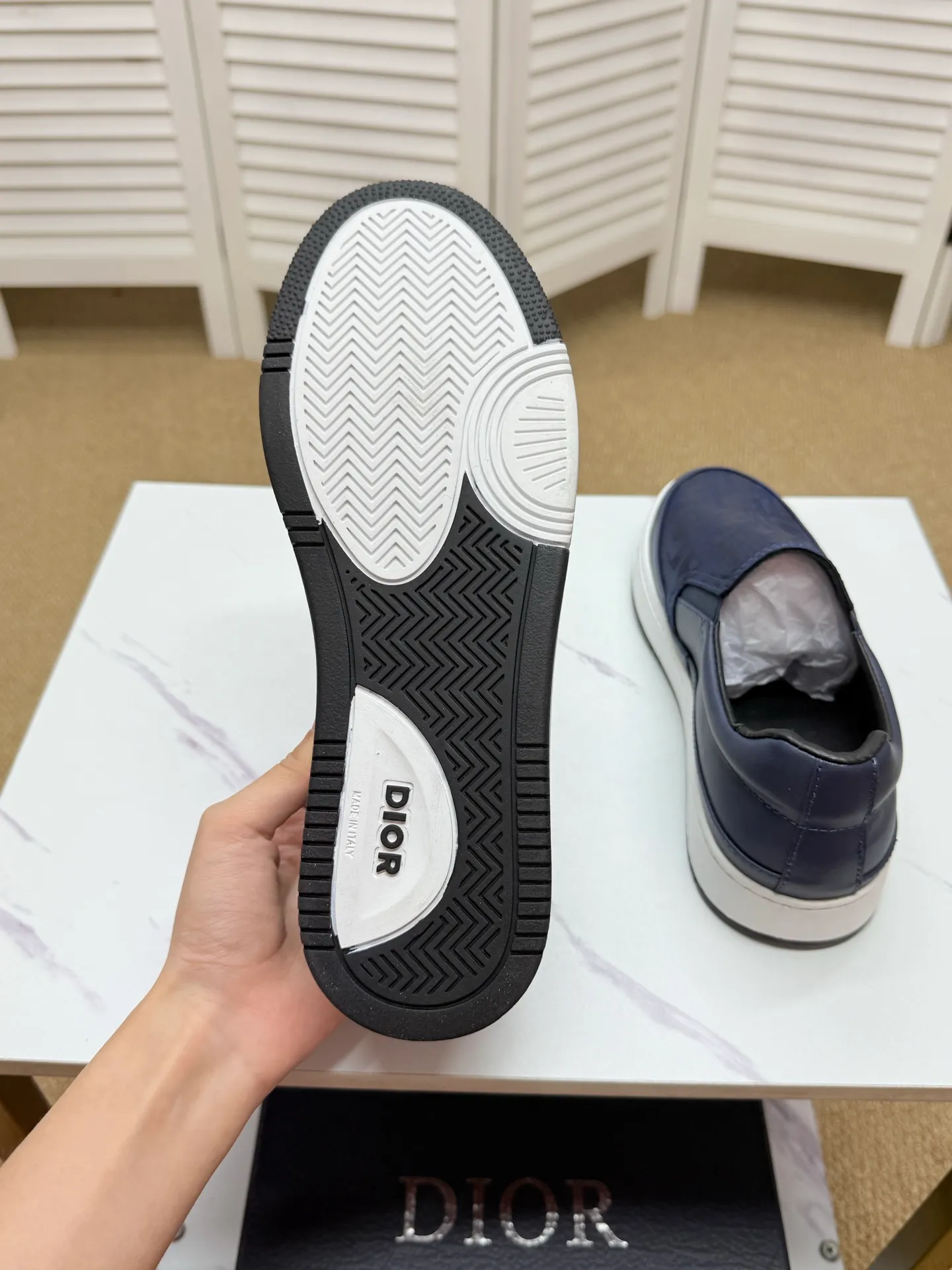 Men's clothing and shoes 210. (DIOR-Dior) casual sports shoes, official website synchronization, counter quality, fashionable and simple classic style, original outsole, size: 39-44 (45, 46 customized, non-refundable) Yh